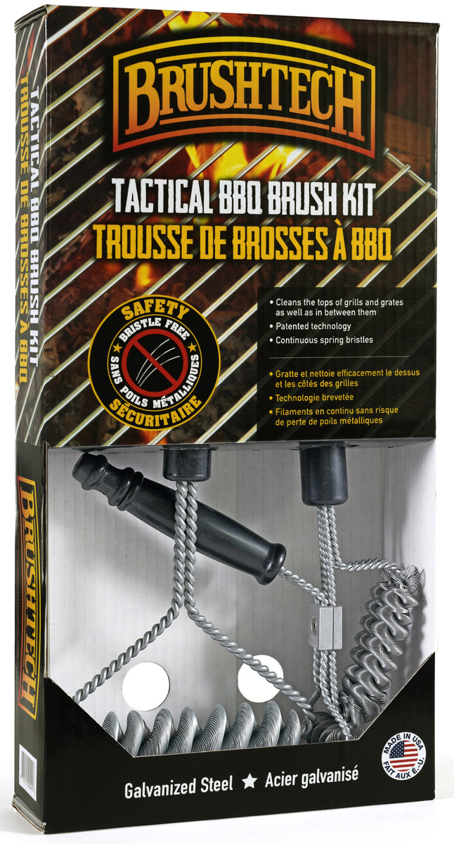 USA Made BBQ Brush Kit