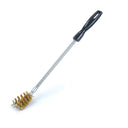 Advanced long v-shaped bbq grill brush