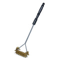 21" spiral wide faced bbq grill brush – long-lasting