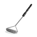 Advanced 21" safety double-helix bristle-free flat grill bbq brush