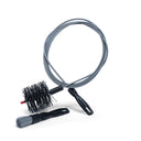 Heavy-duty pellet stove cleaning kit for 1" to 4" vent pipes