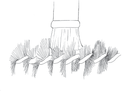 Brushtech BBQ Brush Cleaning Brush – Cleans Your Safety Double-Helix & Regular Grill Brushes | Made in USA | Dishwasher Safe