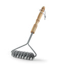 Adirondack Series - Wooden Handle - Heavy duty 16" bbq grill cleaning brush – safe bristle design