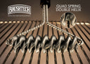 16" Quad Spring Bristle-Free BBQ Grill Brush | B410C