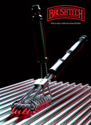 Tactical bbq brush with downward assist - large diameter springs – long-lasting