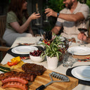Advanced 21" safety double-helix bristle-free flat grill bbq brush