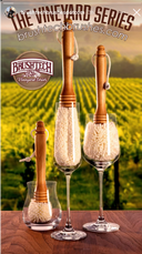 Crystal stemware washing brush - vineyard series – ergonomic