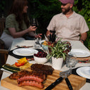 Professional tactical bristle free BBQ brush – downward assist design