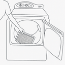 Advanced Clothes Dryer Lint Brush – Trap & Vent Cleaner