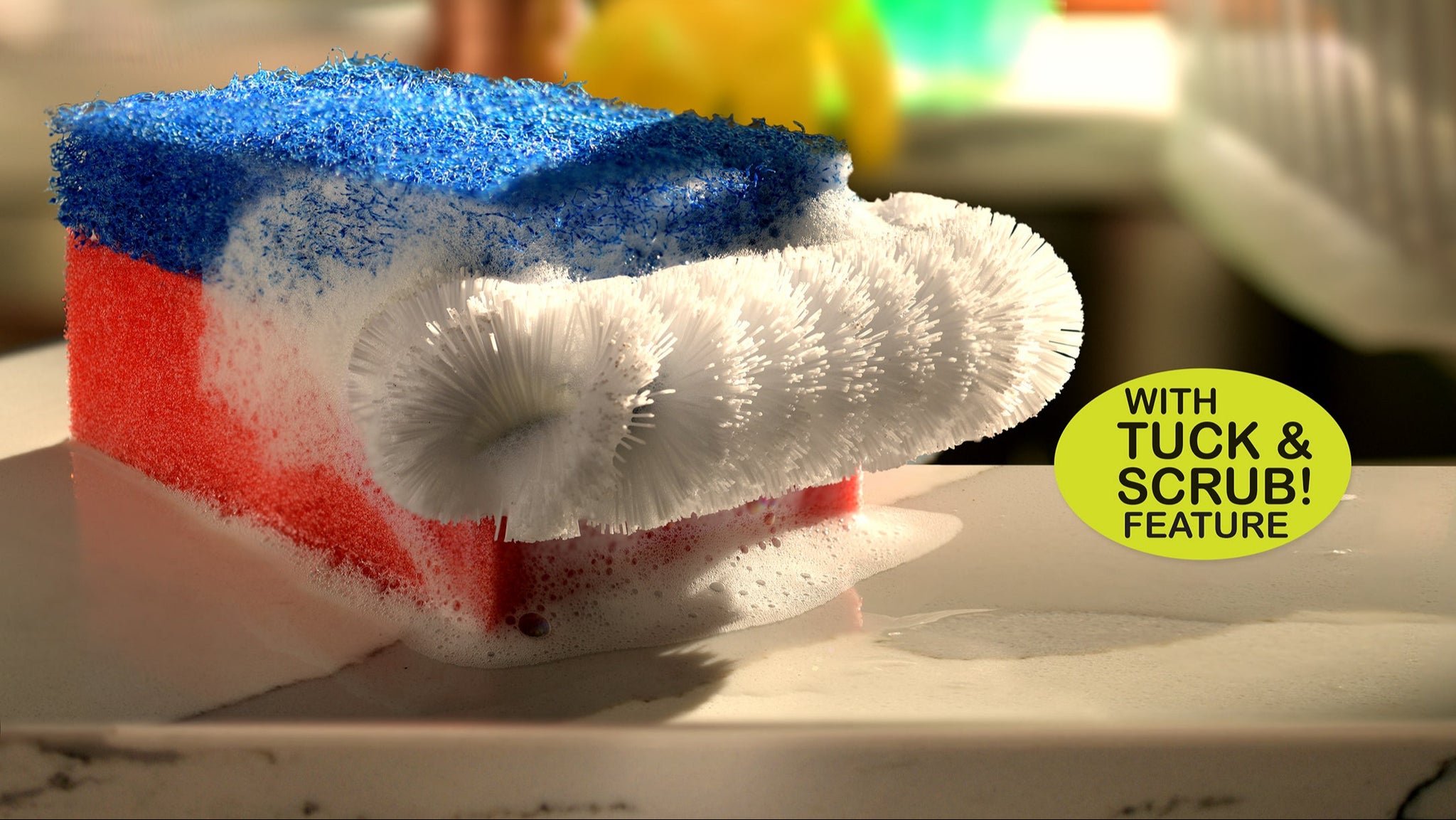 Sponge Prush The American Sponge Brush - Brushtech Brushes