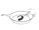 The sponge brush for the kitchen sink – long-lasting