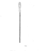 Hair catching & sink overflow cleaning brush – long-lasting