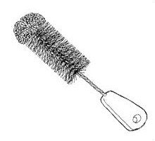 FOAM TIPPED SHORT LABORATORY GLASSWARE WASHING BRUSH | Brushtech ...