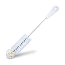Foam tipped short laboratory glassware washing brush – long-lasting