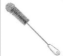 High-quality foam tipped long laboratory glassware washing brush