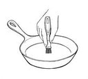 Advanced same as steel wool for non-sticks