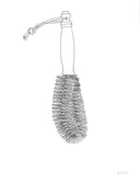 Advanced clothes dryer lint screen brush