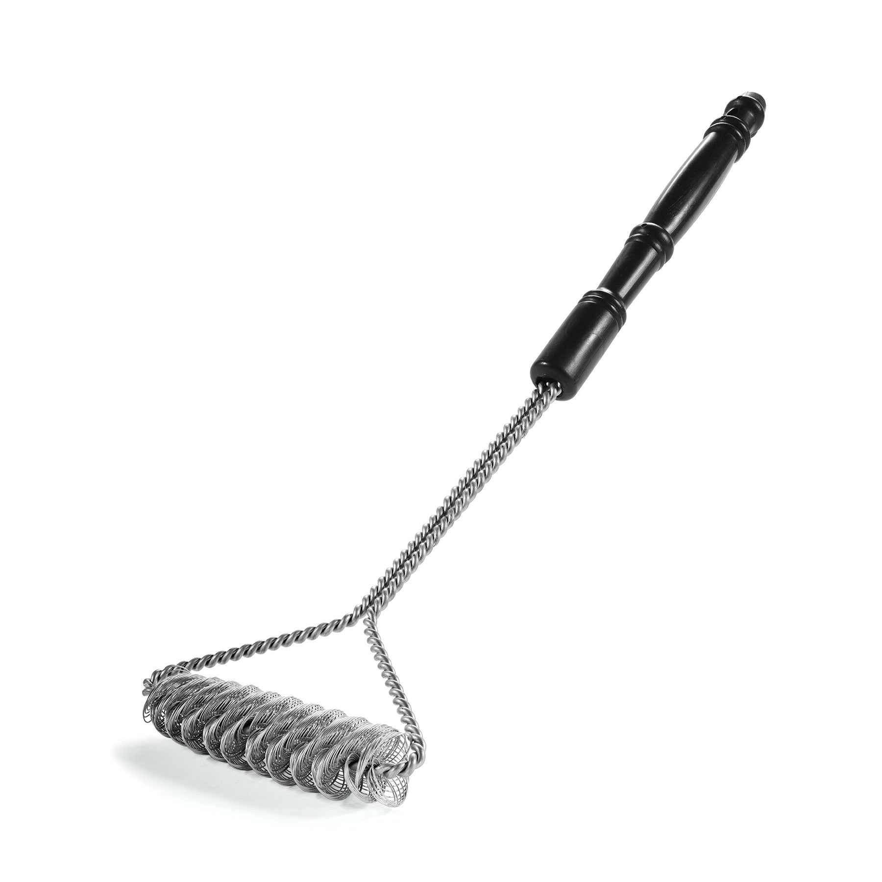 BBQ Grill Cleaning Brush Bristle Free & Scraper Triple Helix Design  Barbecue Cleaner Non-Bristle Grill Brush Safe for Gas Charcoal Porcelain  Grills