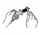 Battery cable terminal cleaning brush with t-handle