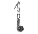Janitorial quality toilet bowl brush