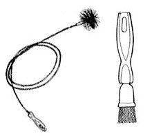 4 Pellet Stove Flue Vent Cleaning Brush