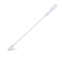 Twisted wire stem venturi brush